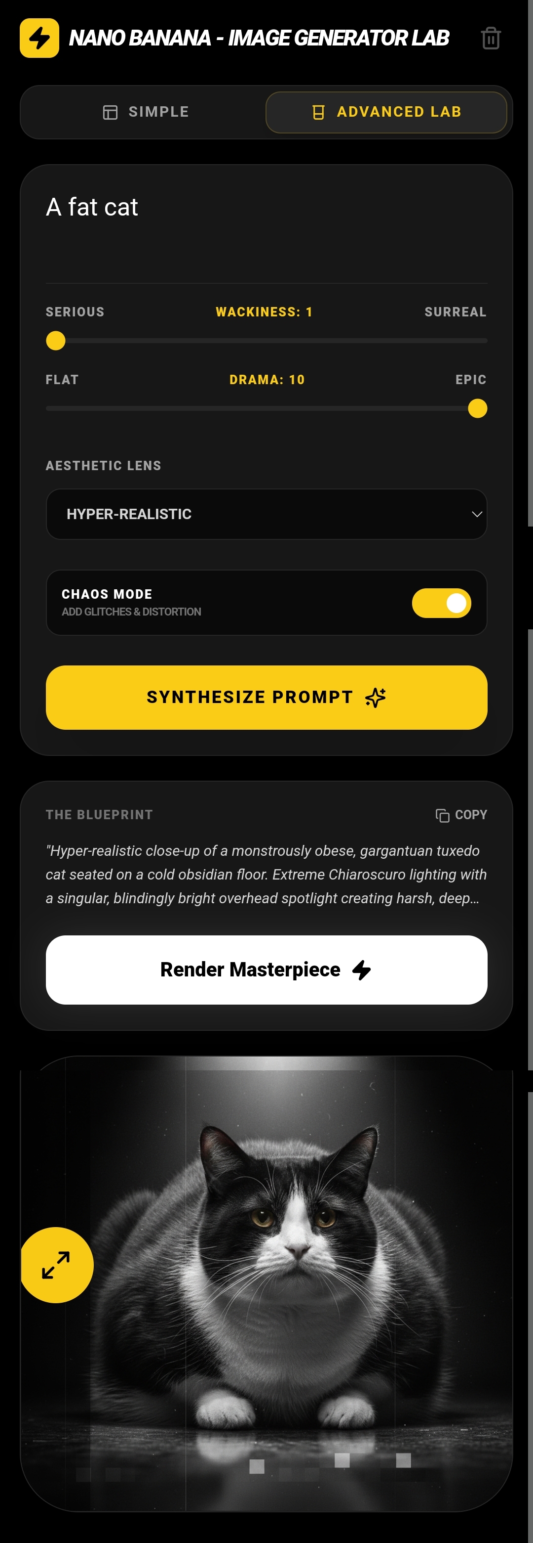 Nano Banana Image Generator Lab