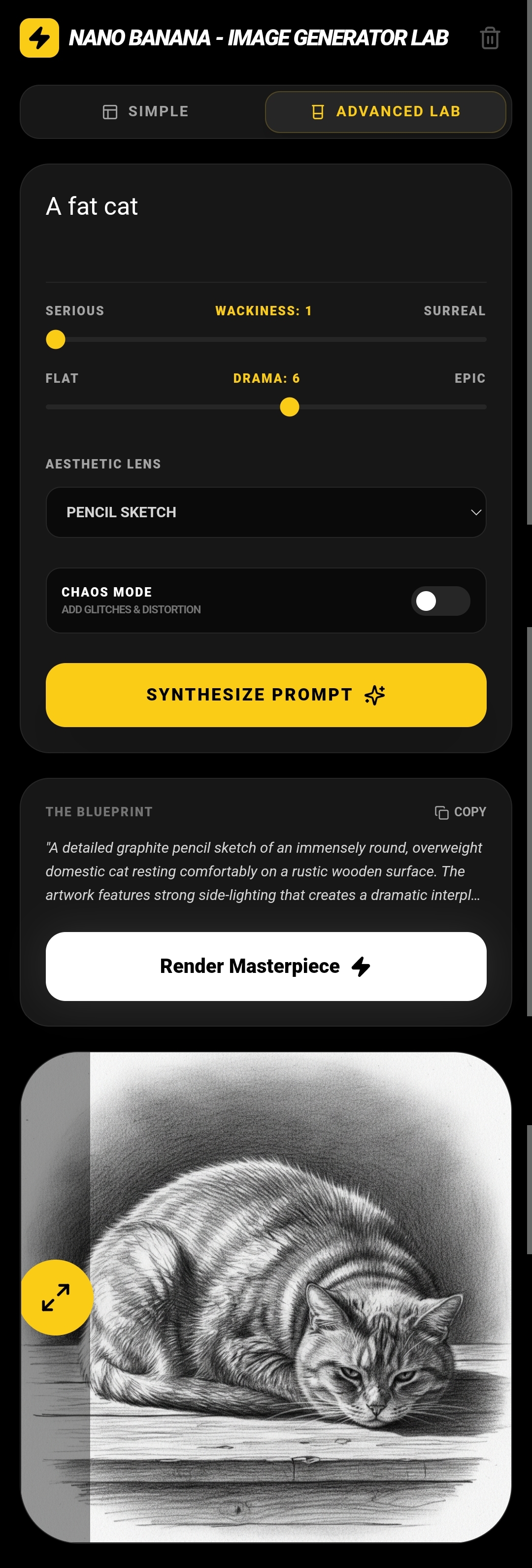 Nano Banana Image Generator Lab
