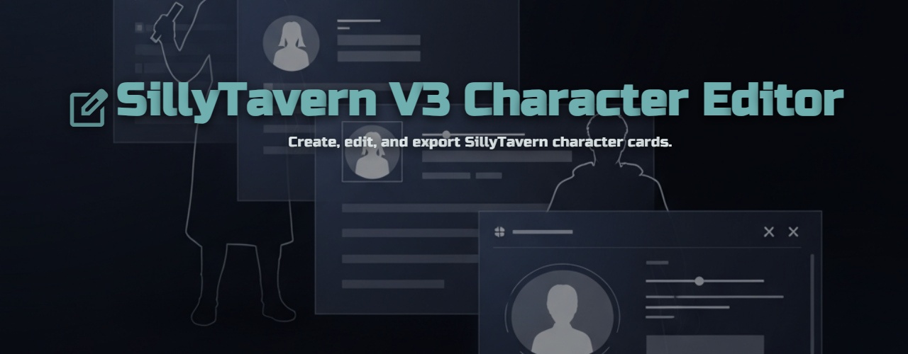 SillyTavern Character Card Editor